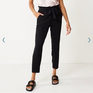 Paper Bag Waist Pants